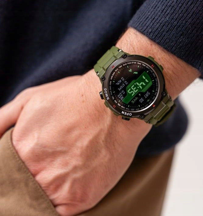 SMARTWATCH GRAVITY GT7-3 GREEN MULTIFUNCTIONAL WITH CONVERSATIONS MENU PL PULSE Manufacturer code 5900148044407
