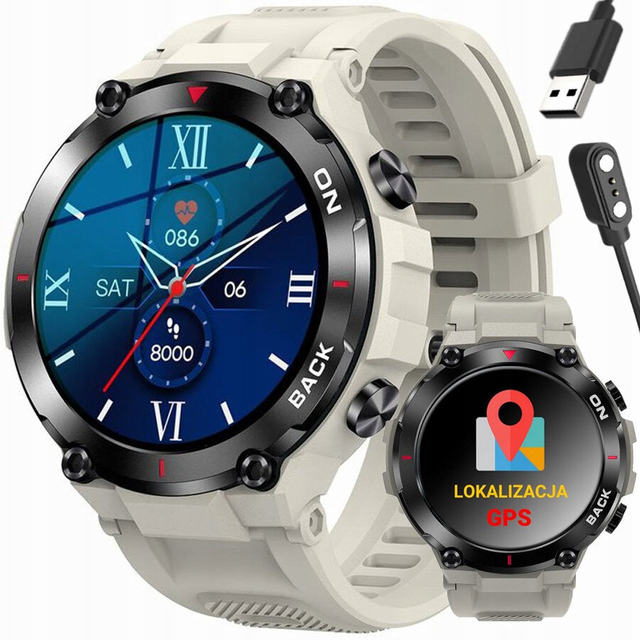 SMARTWATCH GRAVITY GT8-6 - with GPS (sg017f) + ENGRAVING
