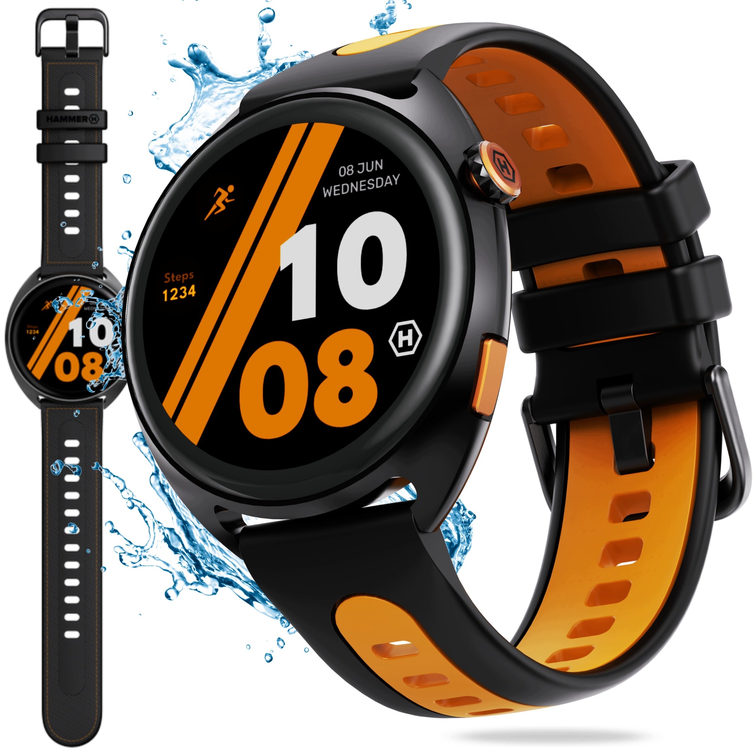 SMARTWATCH HAMMER VENTUS PRO WATCH WATERPROOF AMOLED BLUETOOTH TALK