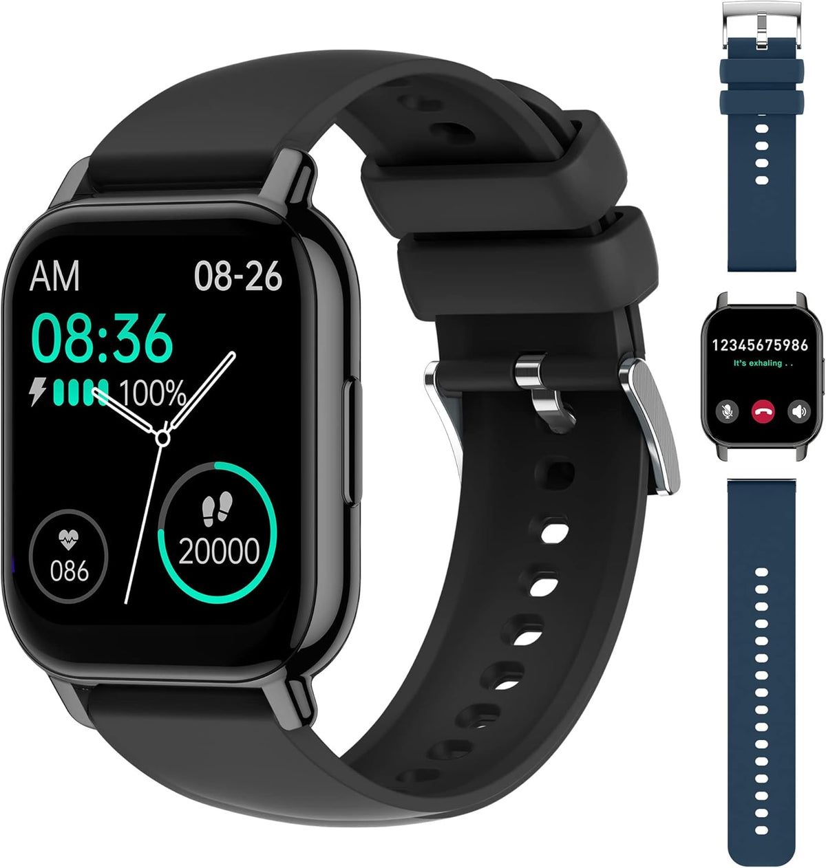SMARTWATCH HEART RATE MONITOR CUTELUDING 1,85" BLUETOOTH LCD PRO
