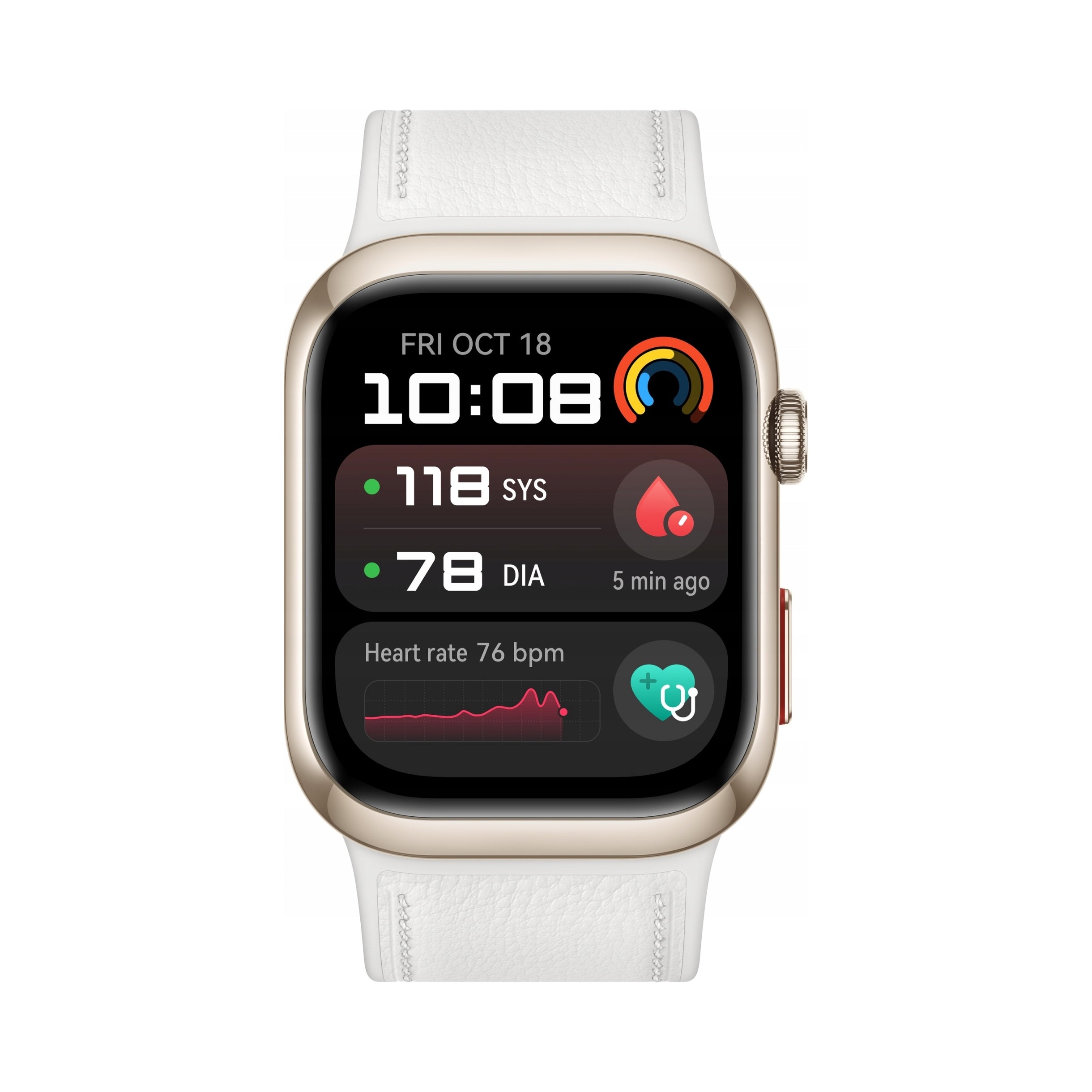 SMARTWATCH HUAWEI WATCH D2 WHITE EKG PRESSURE AMOLED 1,82" GPS