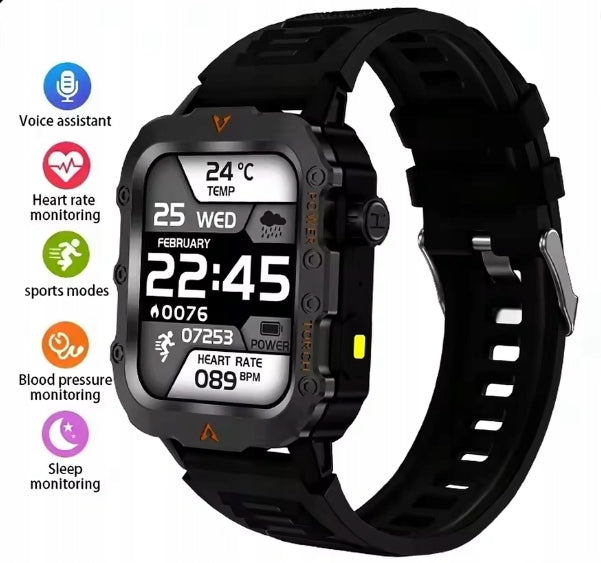 SMARTWATCH LAXASFIT 2026 AUCTION STARTING FROM 1ZŁ Packaging status original