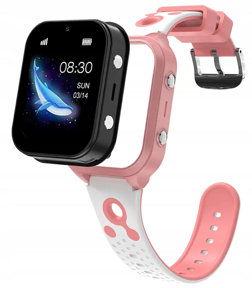 SMARTWATCH LOCATOR WATCH GPS FOR CHILDREN TALK 4G SIM PHONE SAUCE PL Manufacturer code KIDS KARTA DZIEWCZYNKI APARAT LOKALIZACJA GRY