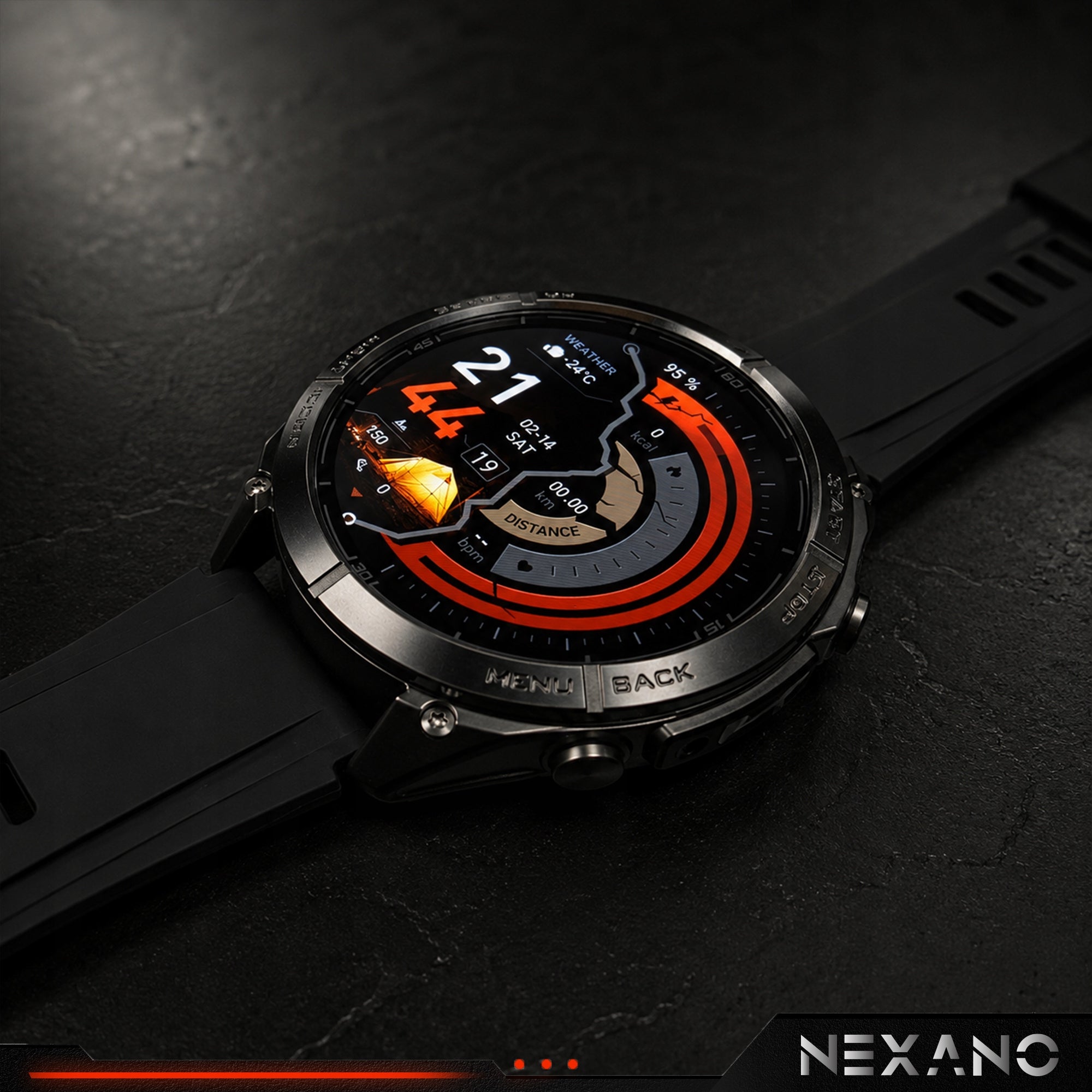 SMARTWATCH MEN'S DUAL GPS AMOLED MAP WATCH WATERPROOF IP69K ASSISTANT AI Packaging status original