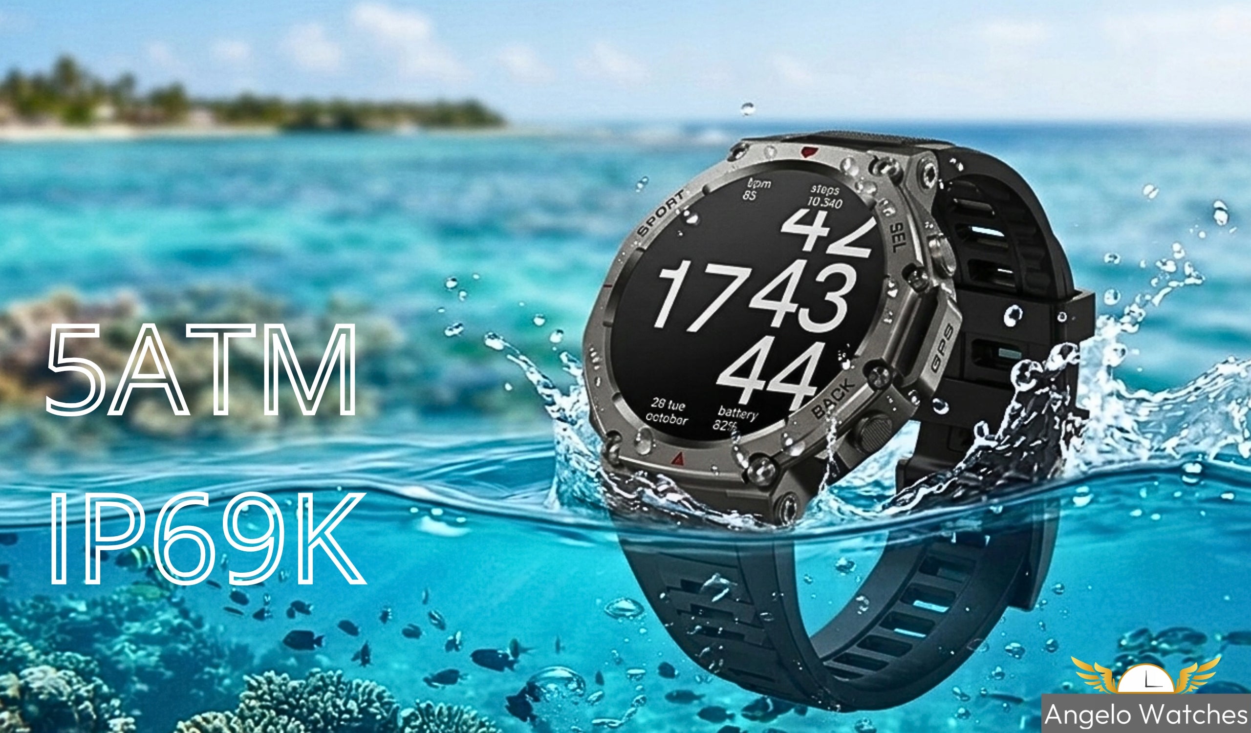 SMARTWATCH MEN'S GPS WATCH MENU POLISH CALLS SPORT SMARTWATCH 3 STRIPES Manufacturer code Amoled 5ATM SMARTWATCH ZEGAREK MĘSKI