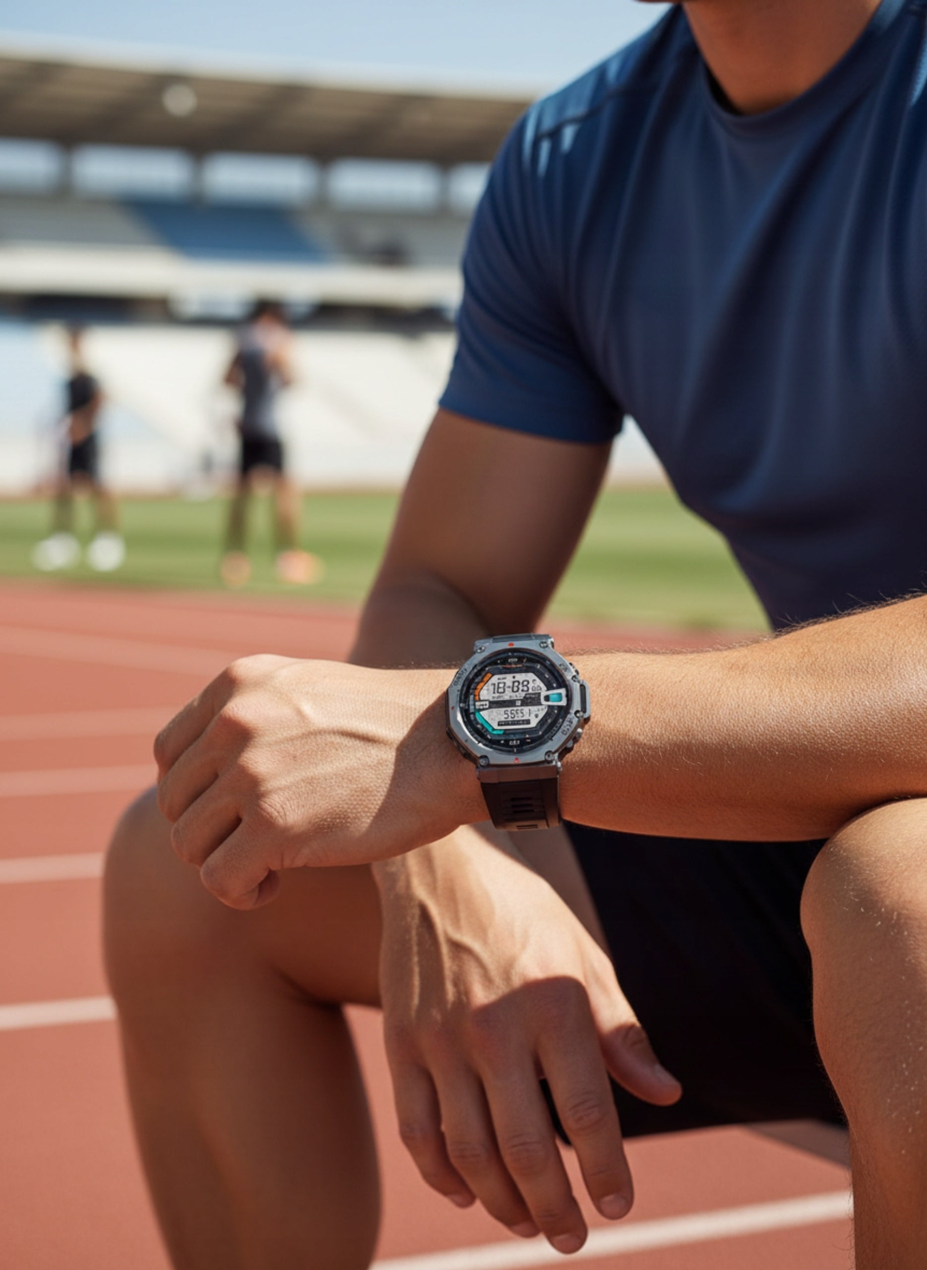 SMARTWATCH MEN'S GPS WATCH WATERPROOF IP69K 5 ATM MENU PL TALK AMOLED Manufacturer code Elonix DM58