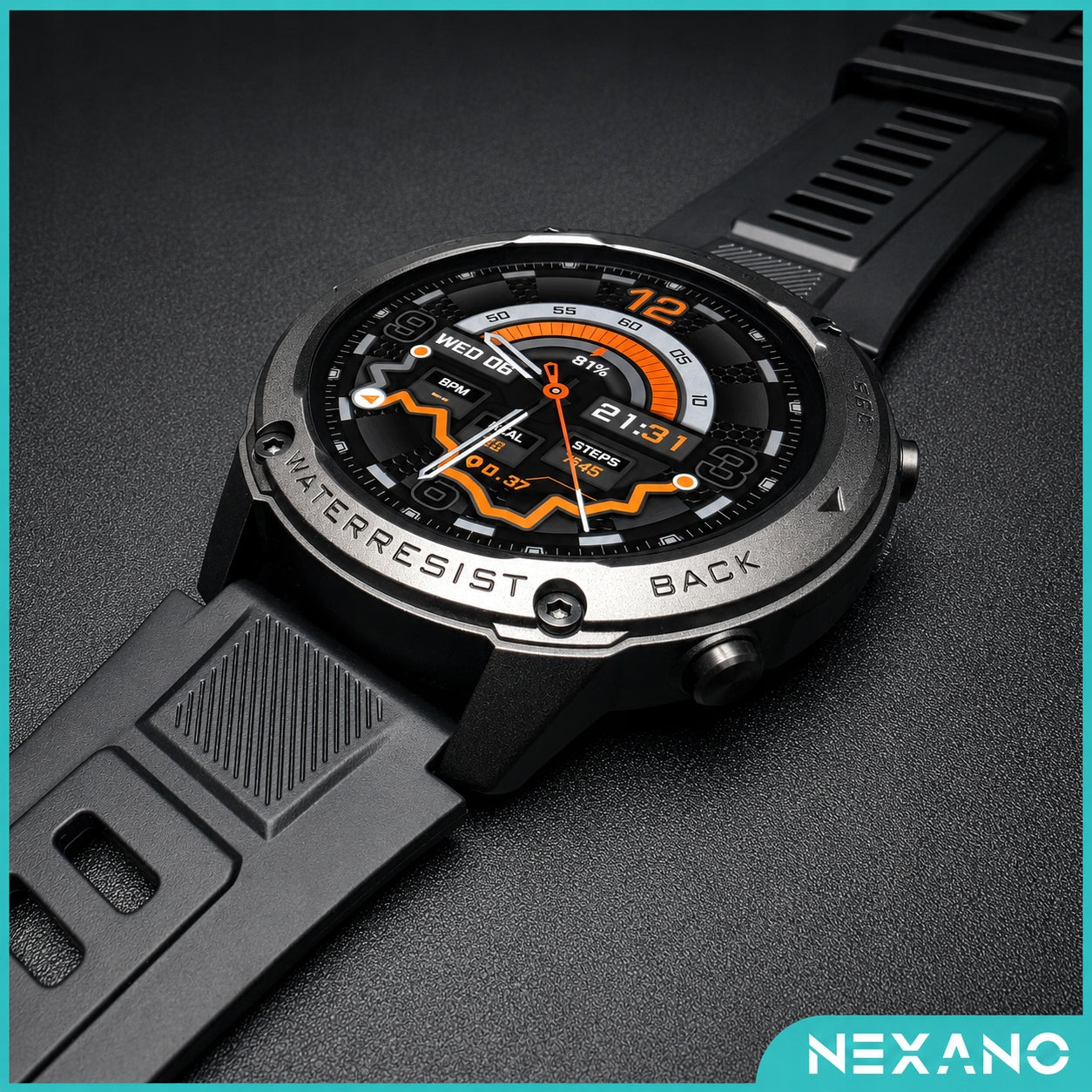 SMARTWATCH MEN'S GPS WATCH WATERPROOF IP69K MENU PL TALK AMOLED Packaging status original