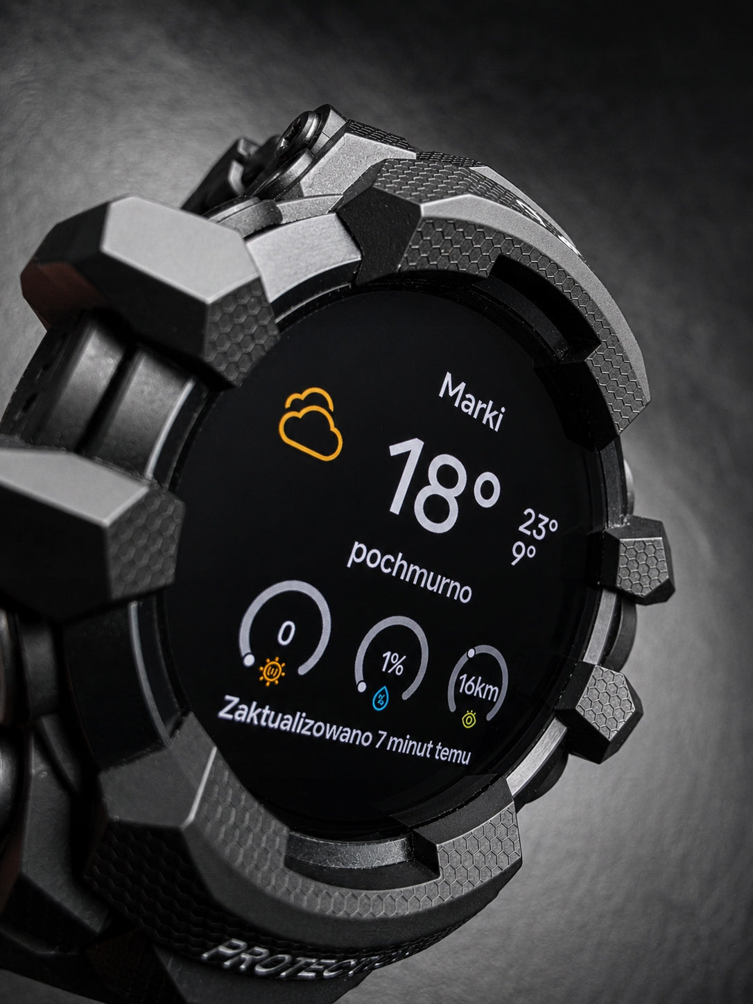 SMARTWATCH MEN'S GPS WATERPROOF SMART WATCH AMOLED ROUTE GPX MAP Manufacturer code NEXANO RAPTOR AMOLED MAPY DUAL GPS AI
