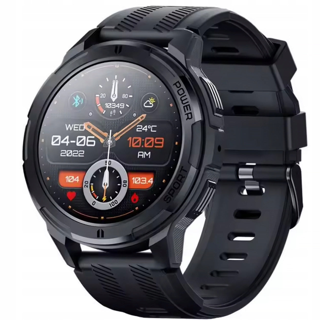 SMARTWATCH MEN'S MENU CONNECTIONS POLISH SPORT RNCF26 Color black