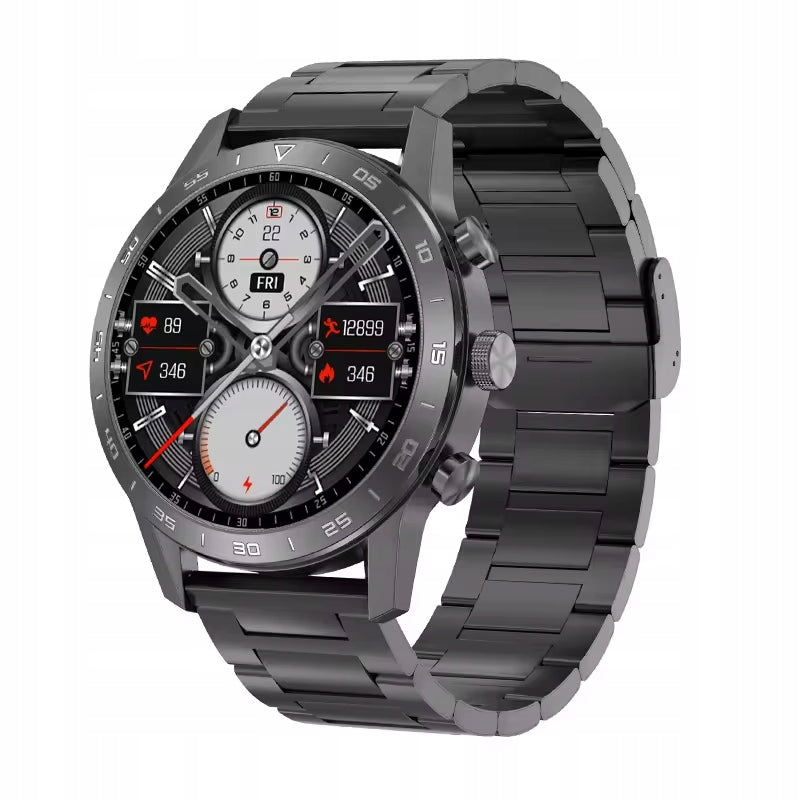 SMARTWATCH MEN'S SPORTS MENU PL TALK STEPS PULSE 3 STRIPES