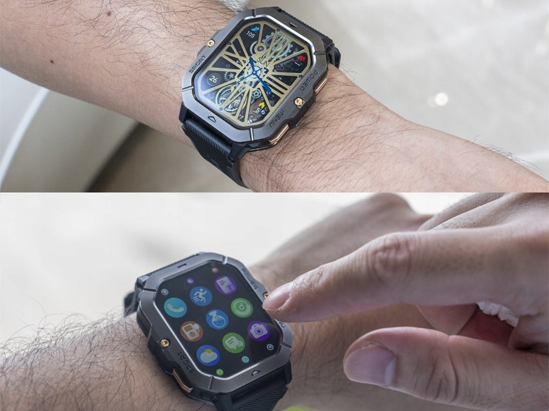 SMARTWATCH MEN'S WATCH CUBOT C28 AI TALK ARMORED WATERPROOF MENU PL EAN (GTIN) 6924136722787