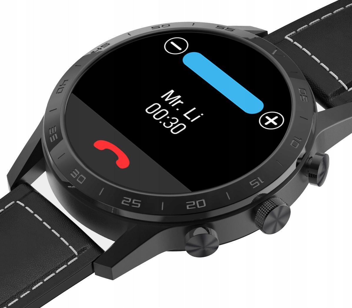 SMARTWATCH MEN'S WATCH EKG PULSE TALK +2 STRIPES Brand RECREO