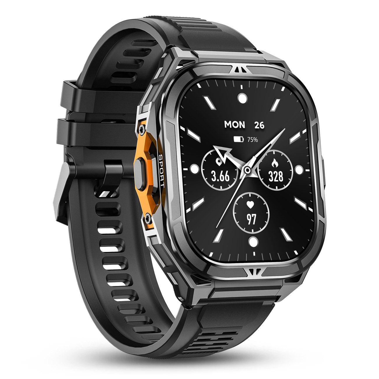 SMARTWATCH MEN'S WATCH GPS WATERPROOF TALK SMART WATCH SPORT MENU PL Manufacturer code smart watch jg smart gps sport menu polskie