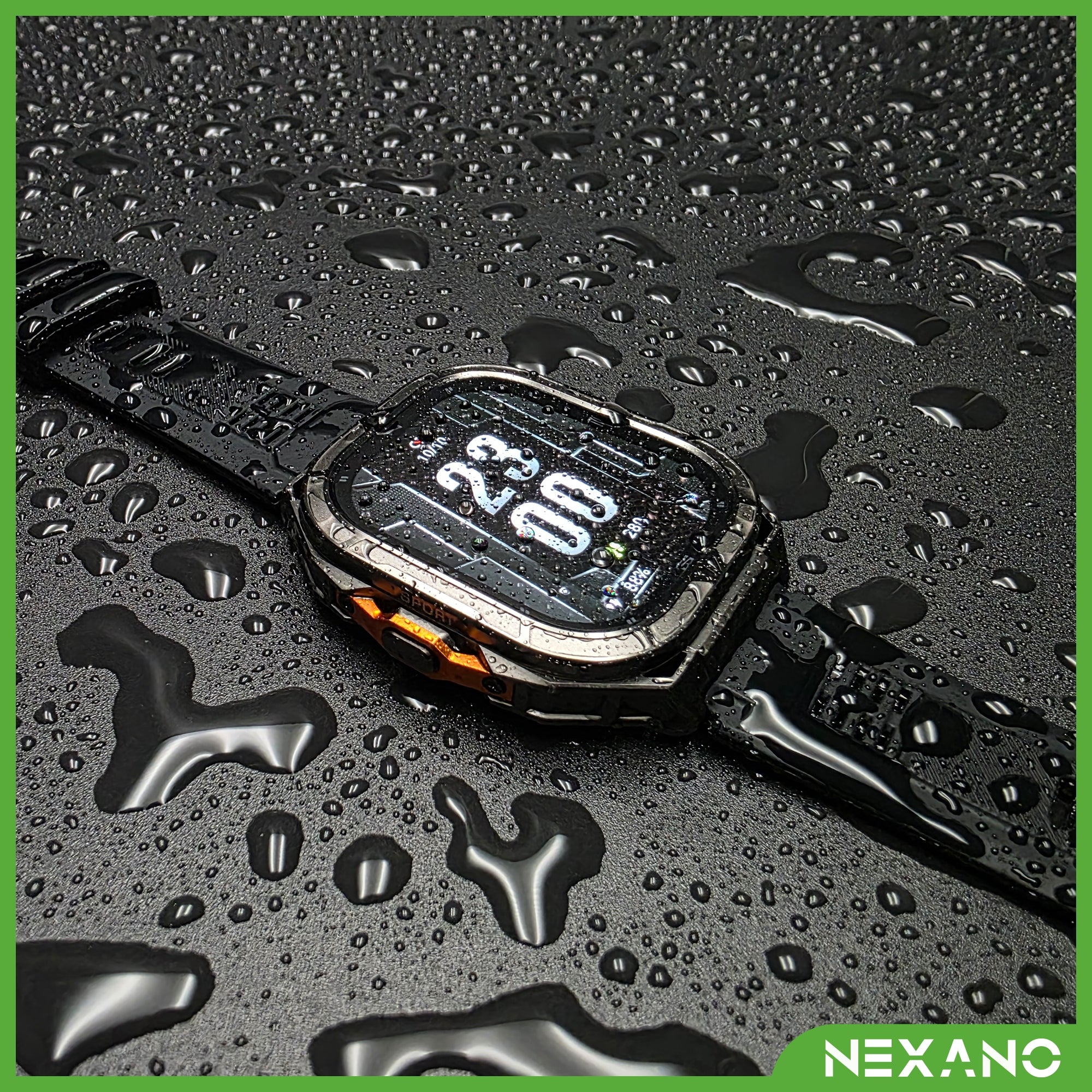 SMARTWATCH MEN'S WATCH GPS WATERPROOF TALK SMART WATCH SPORT MENU PL Packaging status original