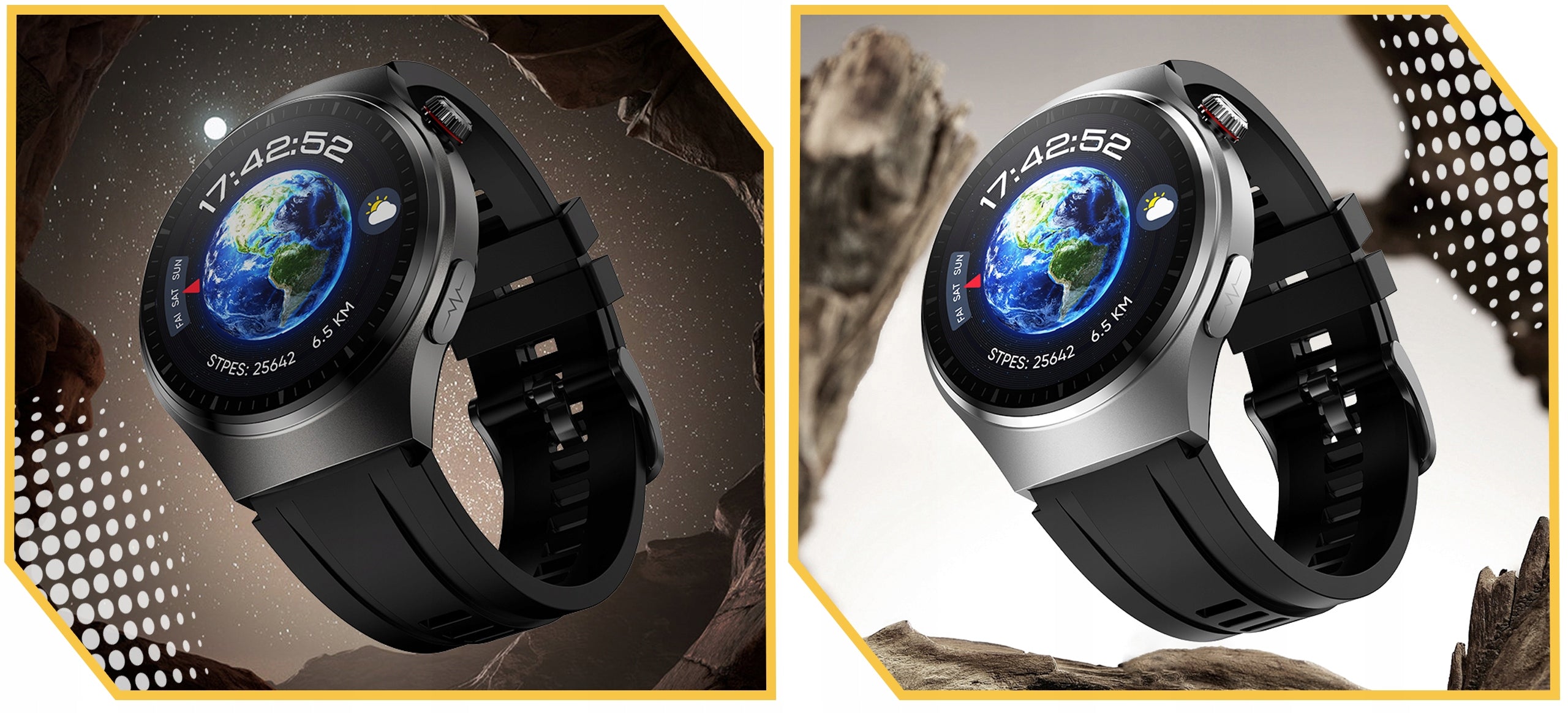 SMARTWATCH MEN'S WATCH MENU PL WITH EKG SUGAR MEASUREMENT PULSE PRESSURE TALK Packaging status original