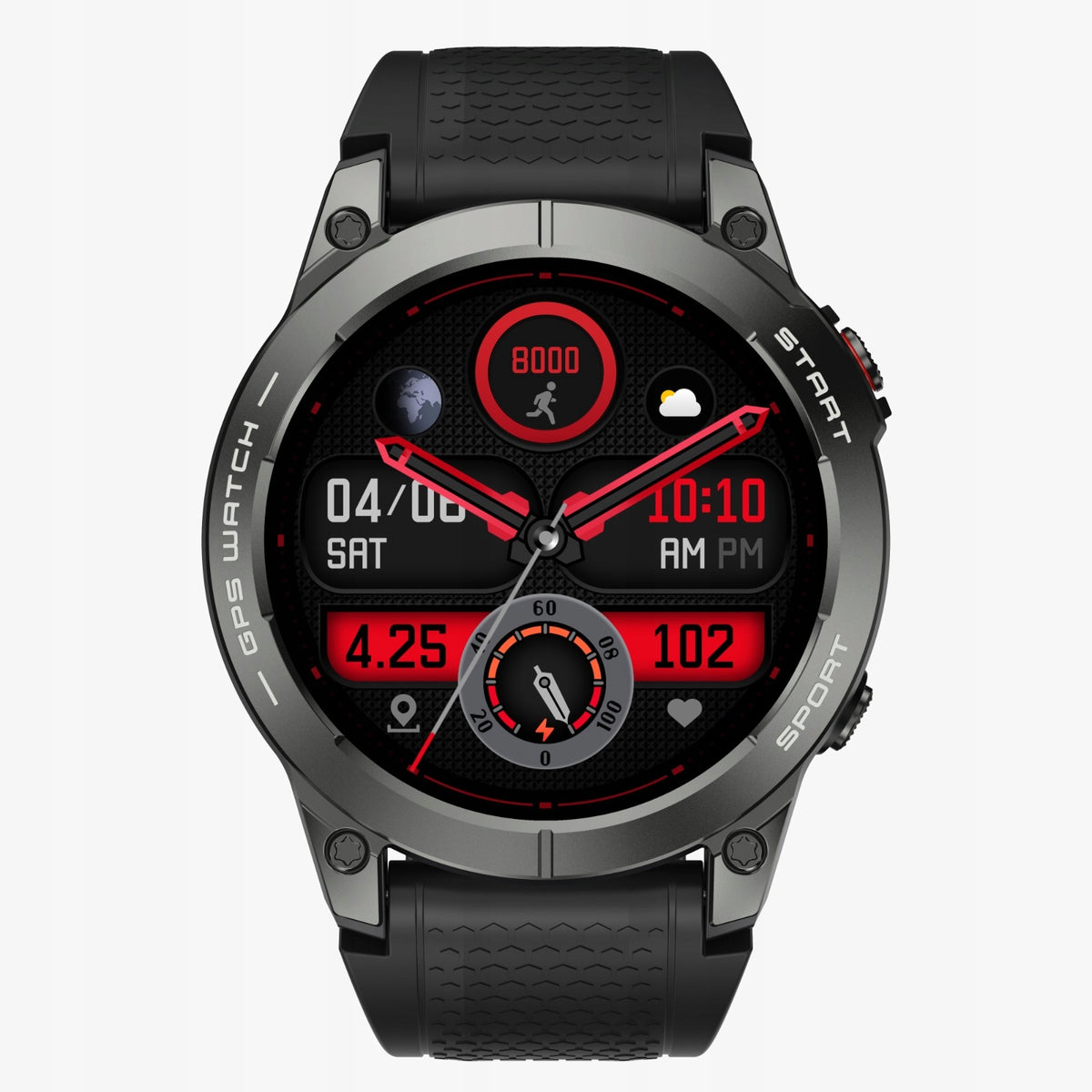 SMARTWATCH MEN'S WATCH SPORT GPS NTN S53 AMOLED WATERPROOF Brand no brand