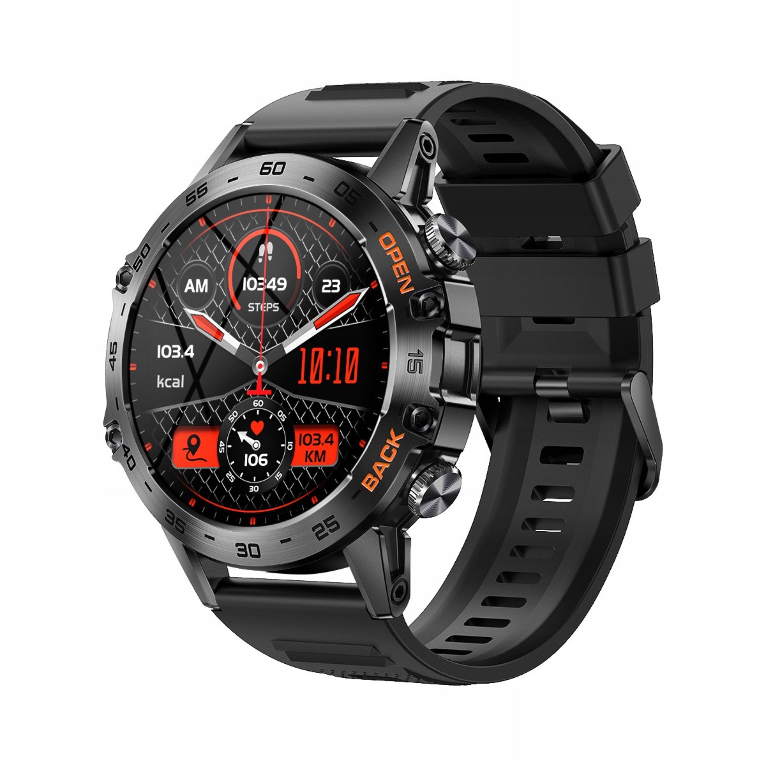 SMARTWATCH MEN'S WATCH SPORT NTN K52 MENU PL WATERPROOF