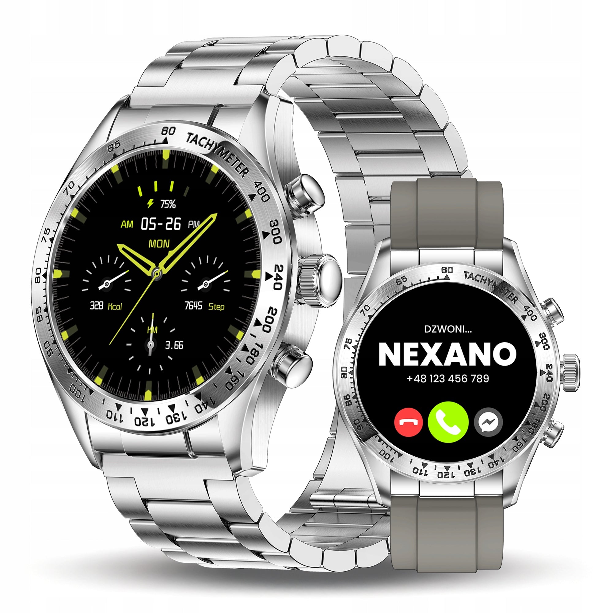 SMARTWATCH MEN'S WATCH TALK SMART WATCH AMOLED SPORT ELEGANT GIFT Packaging status original