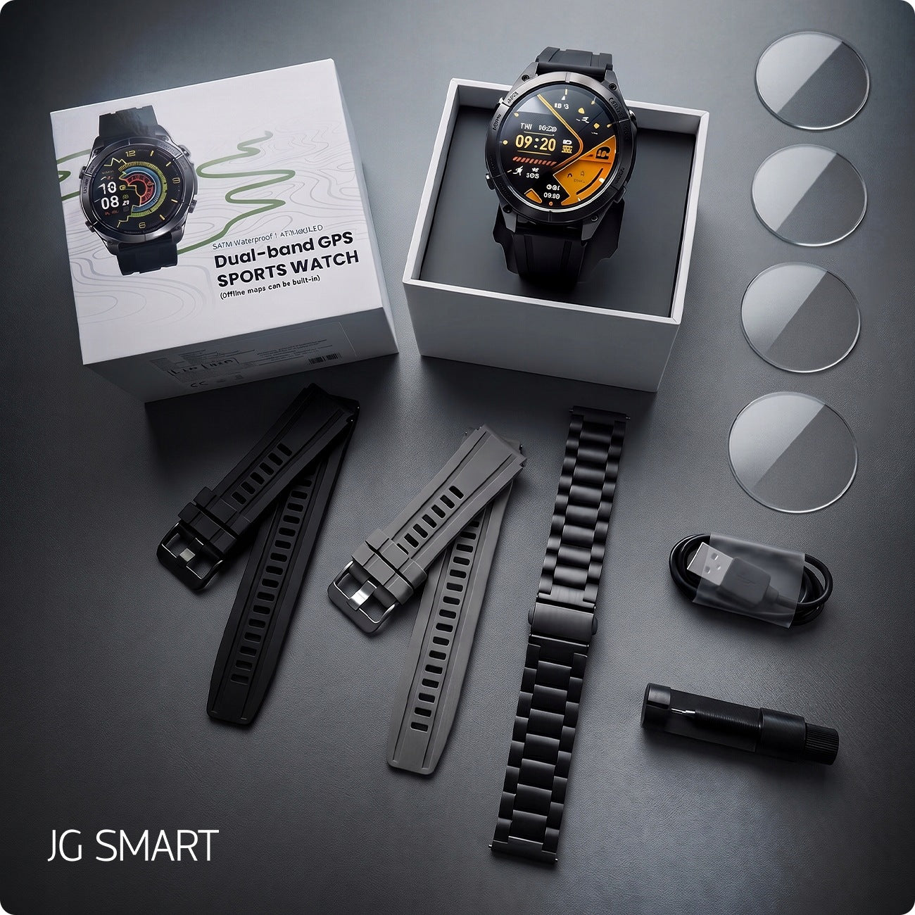 SMARTWATCH MEN'S WATCH WATERPROOF IP69K DUAL GPS MAP MENU PL TALK AI Manufacturer code SMART WATCH POLSKIE MENU DUAL GPS MAPY 5 ATM