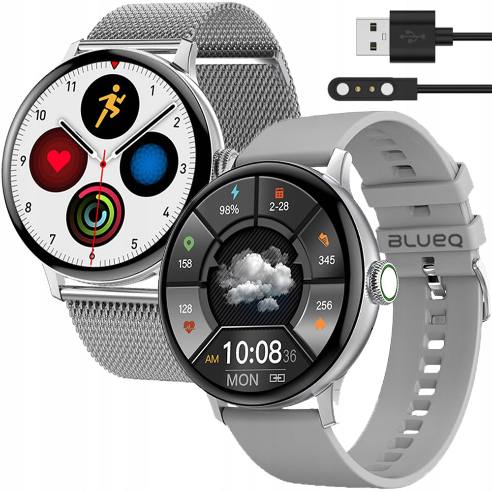 SMARTWATCH MEN'S WATCH WATERPROOF PL TALK MENU SMART WATCH + 2 STRAPS