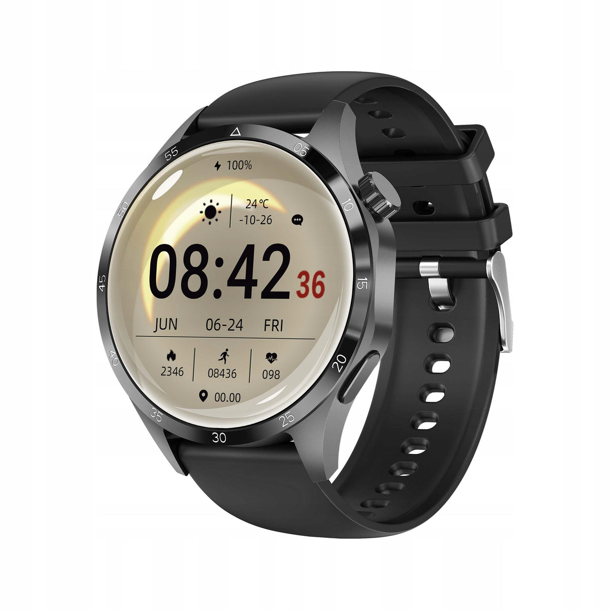 SMARTWATCH MEN'S WATCH WITH CONVERSATIONS PULSE PRESSURE WATERPROOF MENU PL Manufacturer code SWN1122