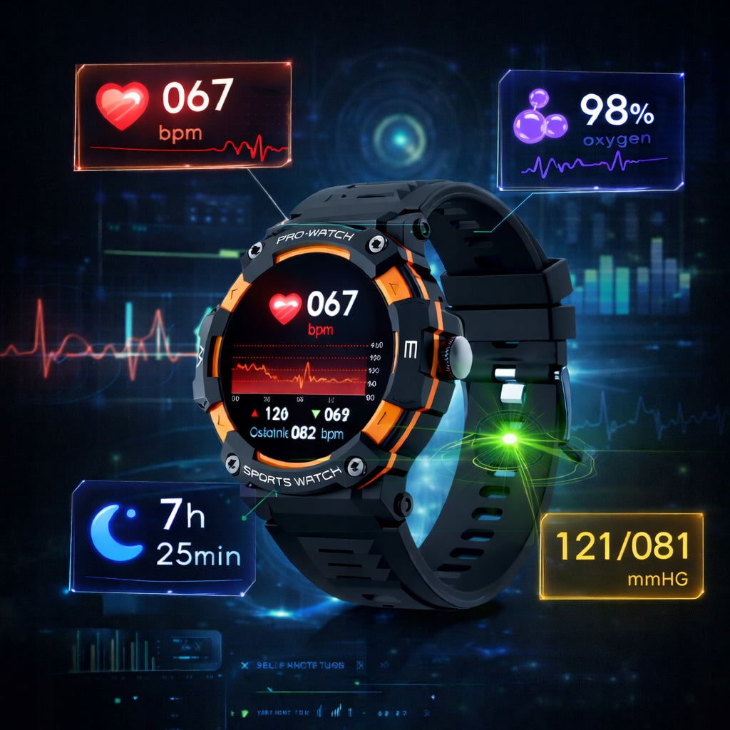 SMARTWATCH MEN'S WATCH WITH SUGAR MEASUREMENT FUNCTION SPORT TALK SMART WATCH Manufacturer code Smartwatch zegarek męski Brodli BS 5000
