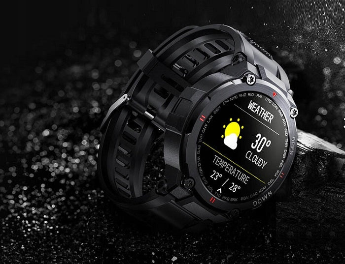 SMARTWATCH MEN'S WATERPROOF TALK MENU PL SPORT GPS SMART WATCH Batteries included yes