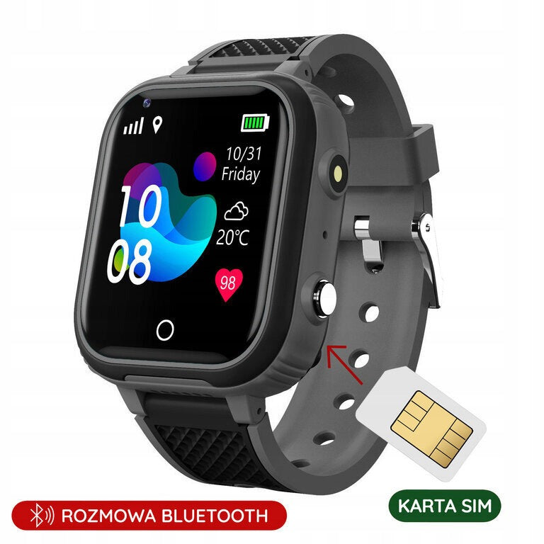 SMARTWATCH PACIFIC 30-1 KIDS - black (sy026a)