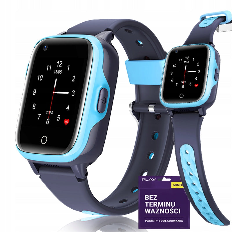 SMARTWATCH PHONE FOR CHILDREN CALLS SMS POLISH MENU GPS 4G