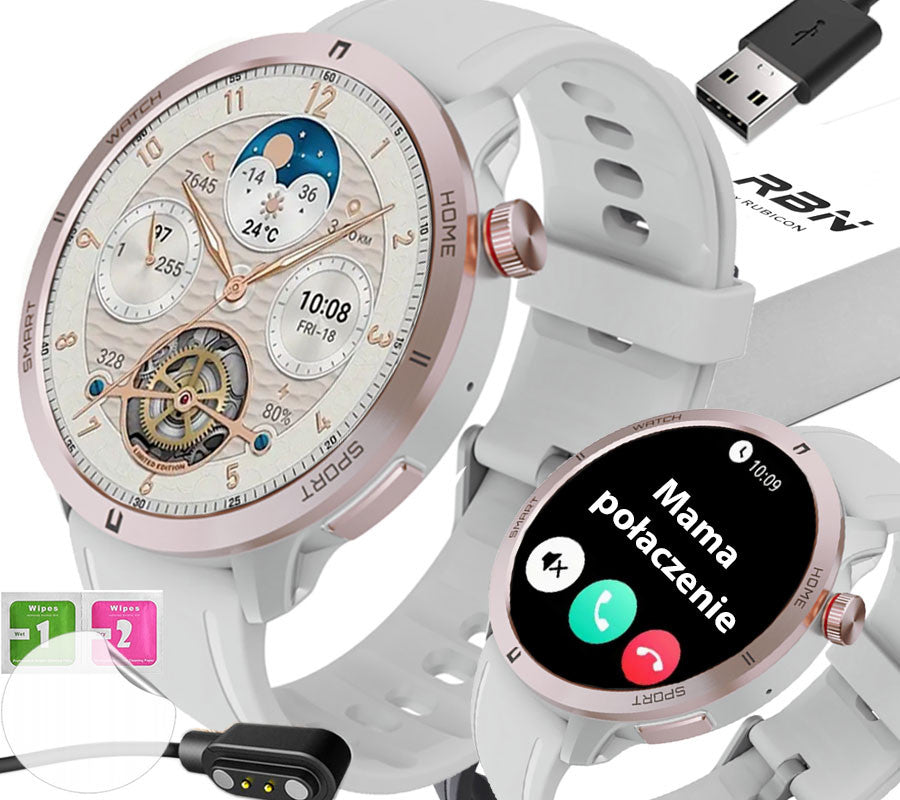 SMARTWATCH POLISH MENU TALK SPORT SMART WATCH STYLISH