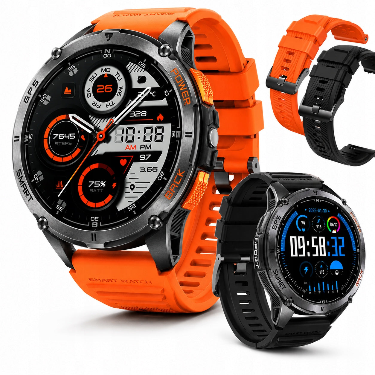 SMARTWATCH Proventus GPS AMOLED 530 mAh Conversation Waterproof