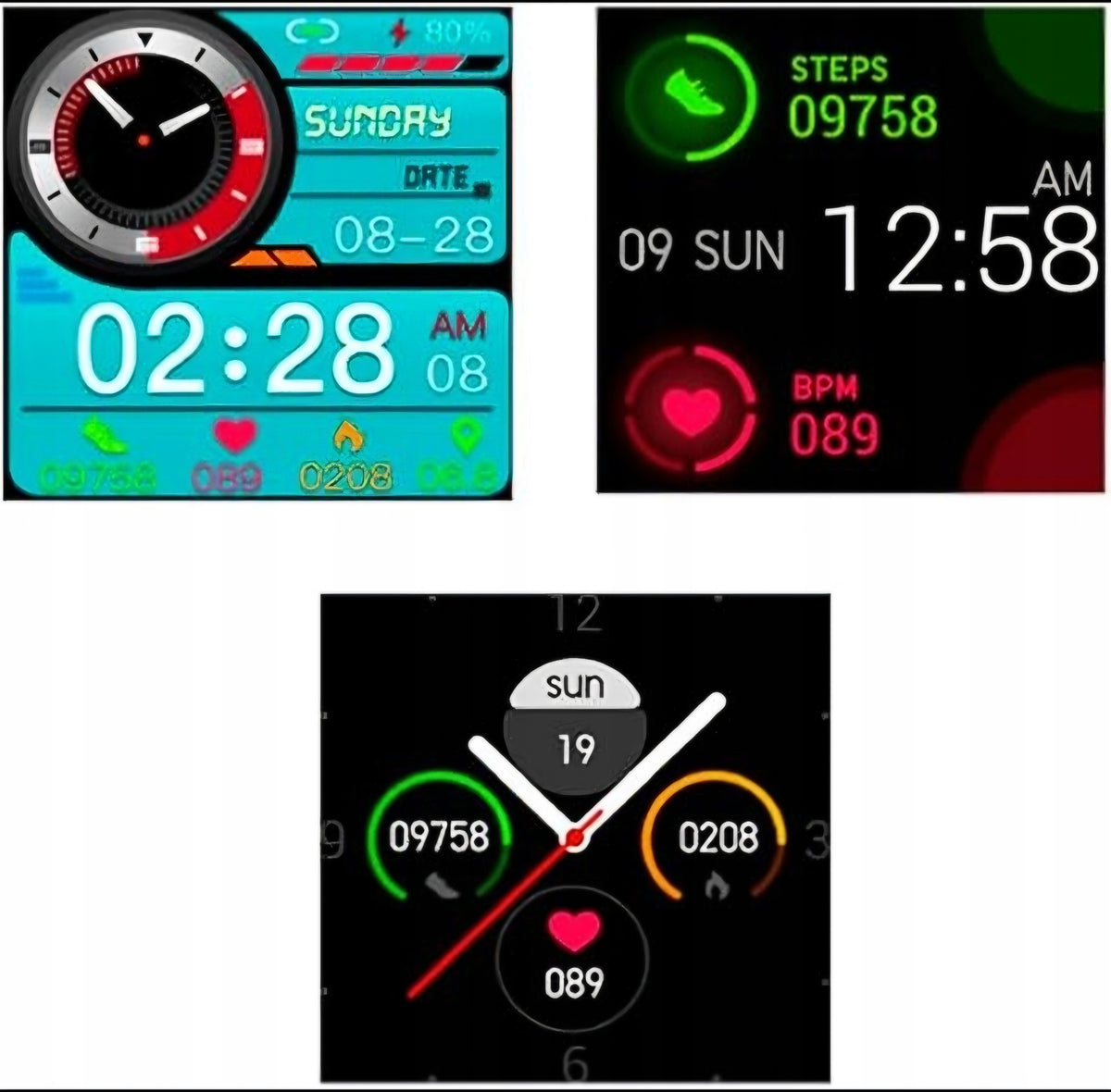 SMARTWATCH RADIANT RAS10501 BLACK Brand no brand