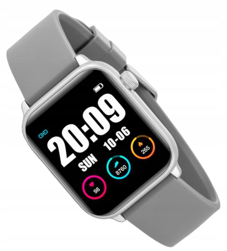 SMARTWATCH RUBICON KW37 PRO SILVER