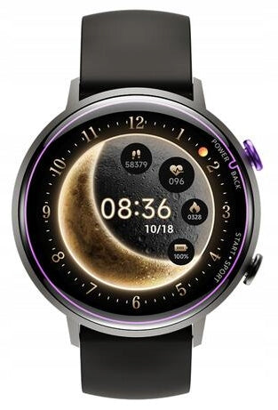 SMARTWATCH RUBICON RNCF29 BLACK LUBRICANT292 66+ SPORT MODES