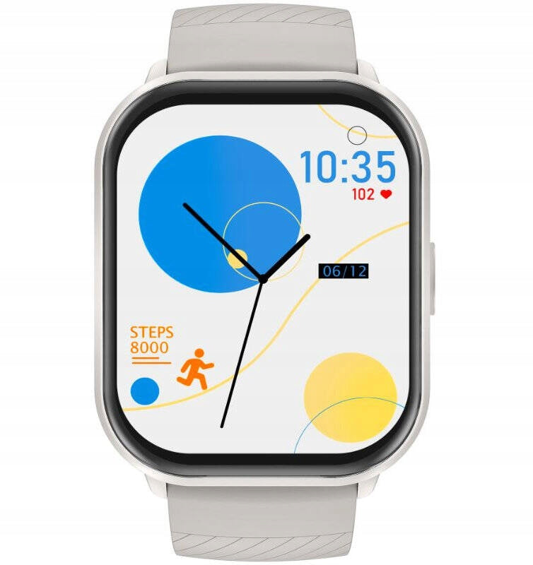 SMARTWATCH RUBICON RNCF34 SILVER PULSE HEART RATE PRESSURE STEPS TALK Model other