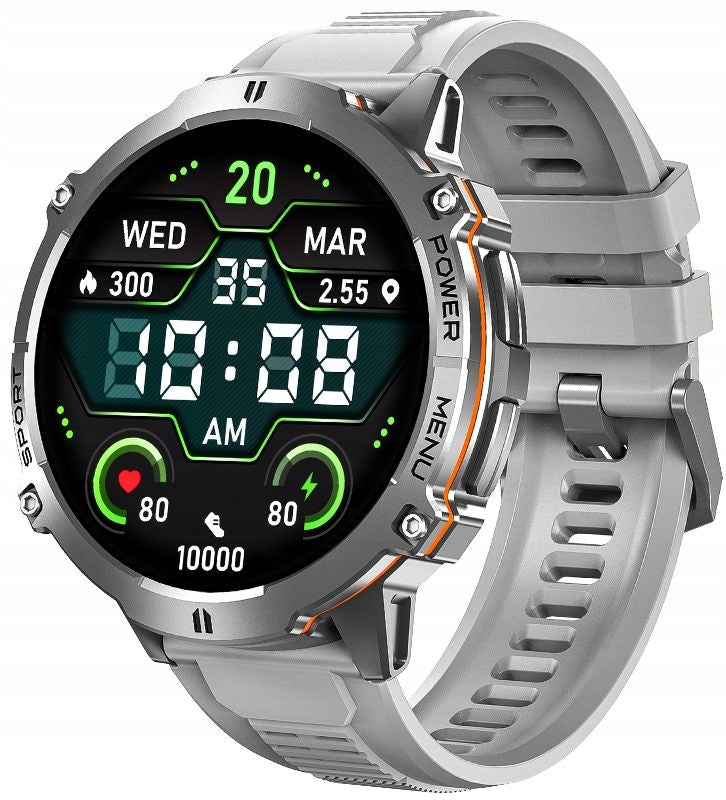 SMARTWATCH RUBICON WITH ARTIFICIAL INTELLIGENCE COMPASS CONNECTION 1000 mAh!