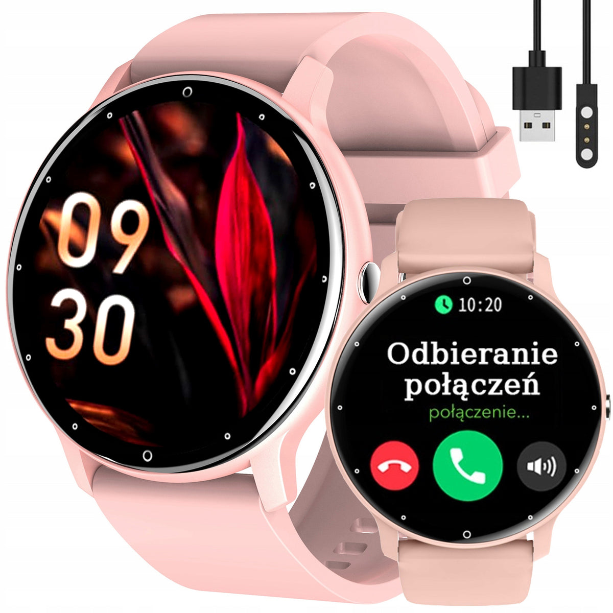 SMARTWATCH Rubicon 230 mAh RECEIVING CALLS 360x360 MENU PL 1.39 Packaging status original