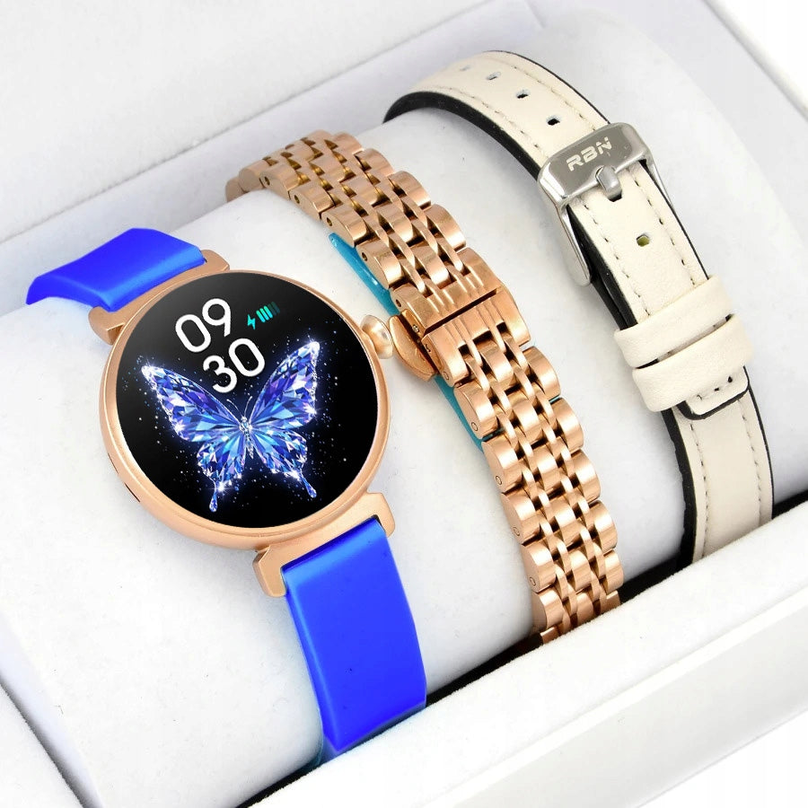 SMARTWATCH Rubicon GIFT FOR GIRLS 3 STRIPES multifunctional