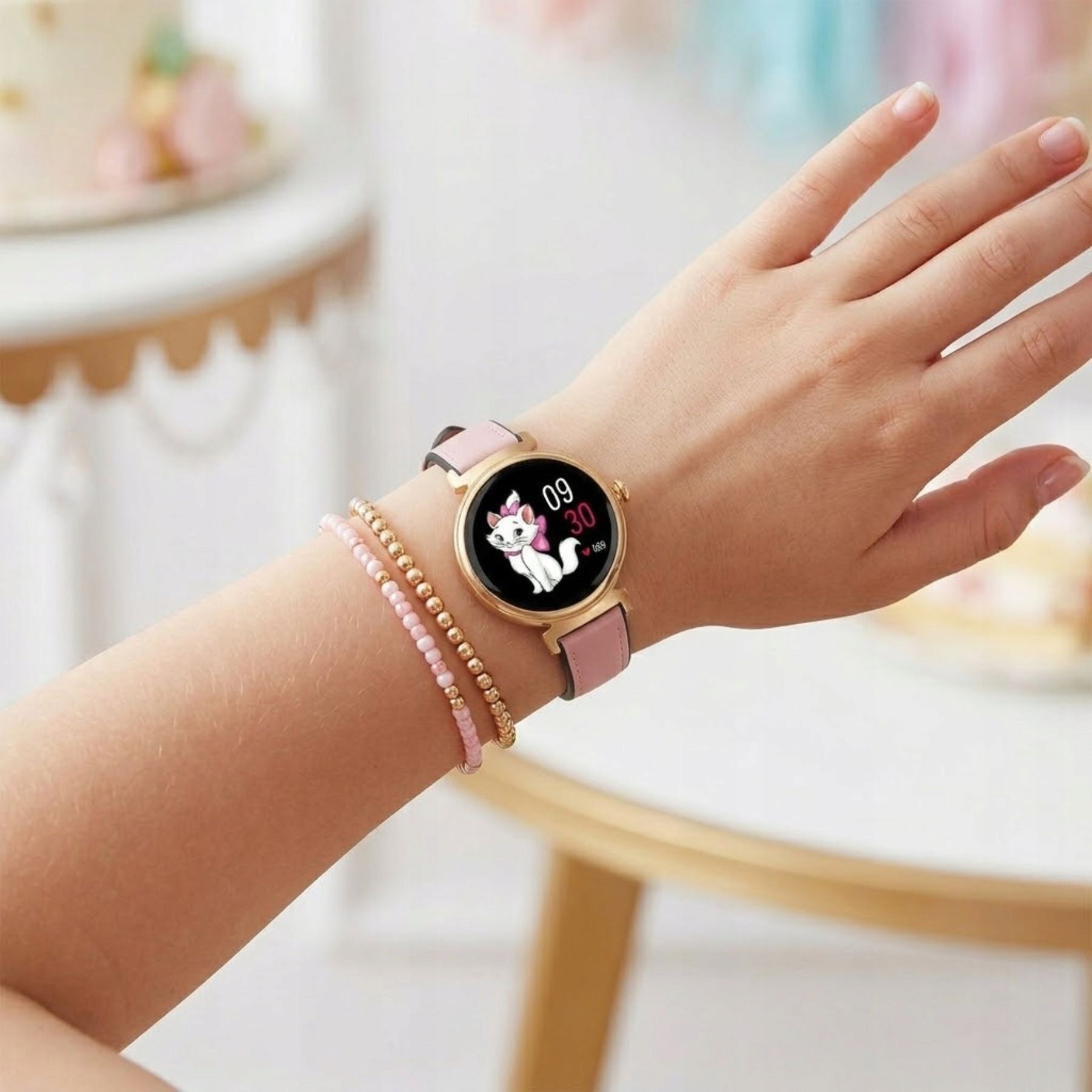 SMARTWATCH Rubicon GIFT FOR GIRLS multifunctional 3 stripes Packaging status original
