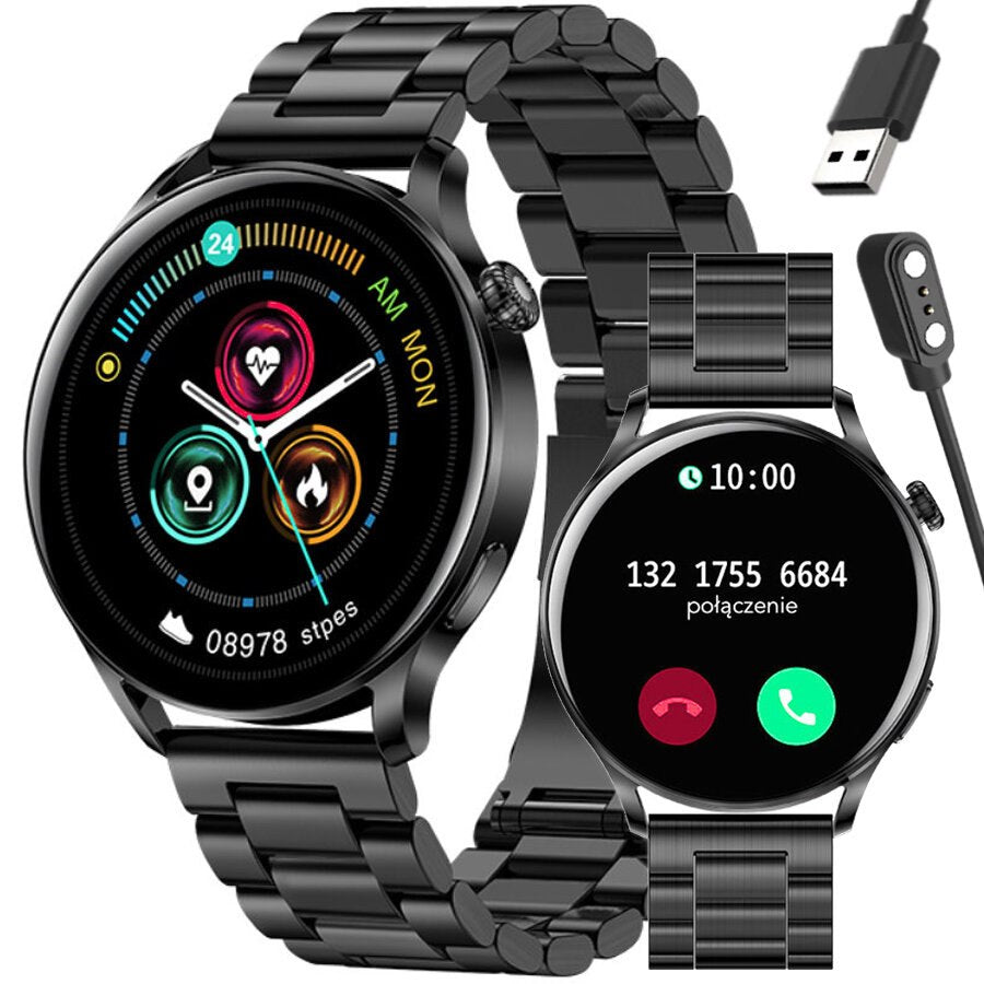SMARTWATCH Rubicon RNCE81 - MAKING CALLS, PULSE OXIMETER (sr045c)