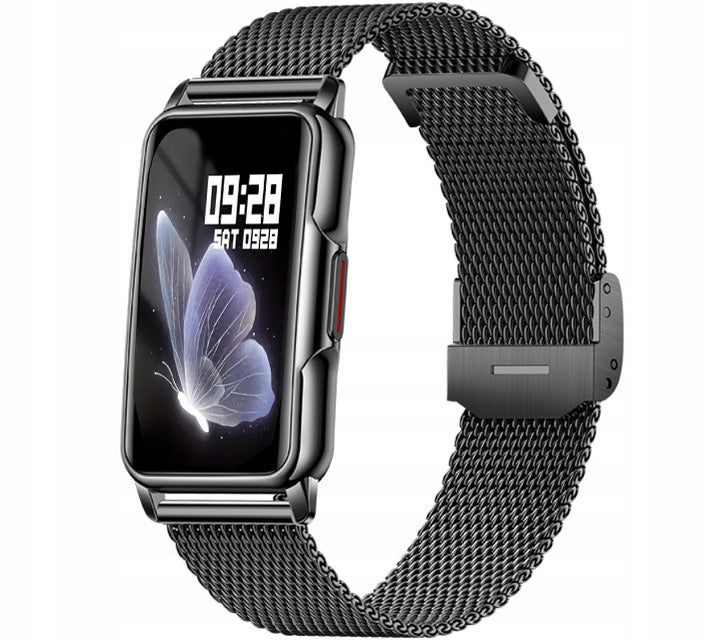 SMARTWATCH Rubicon RNCF04 black mesh
