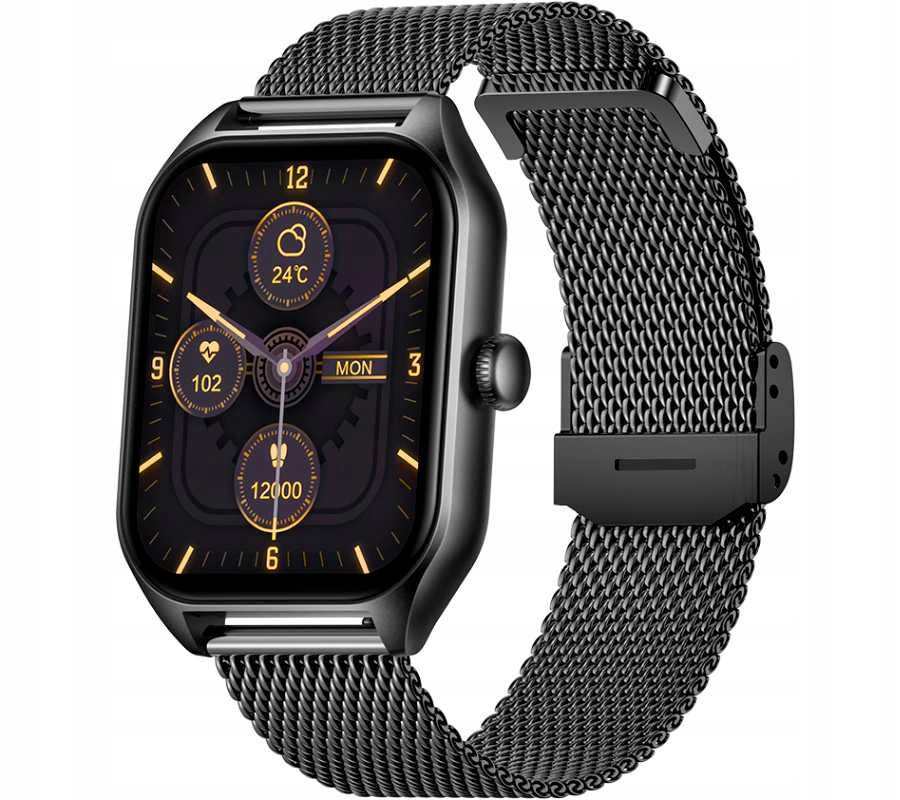 SMARTWATCH Rubicon SMS STEPS POLISH MENU Color black