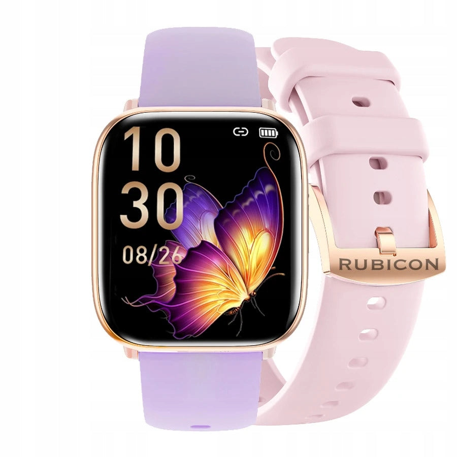 SMARTWATCH Rubicon Women's Set with SMS ALWAYS DISPLAY Bracelet EAN (GTIN) 5905258715643