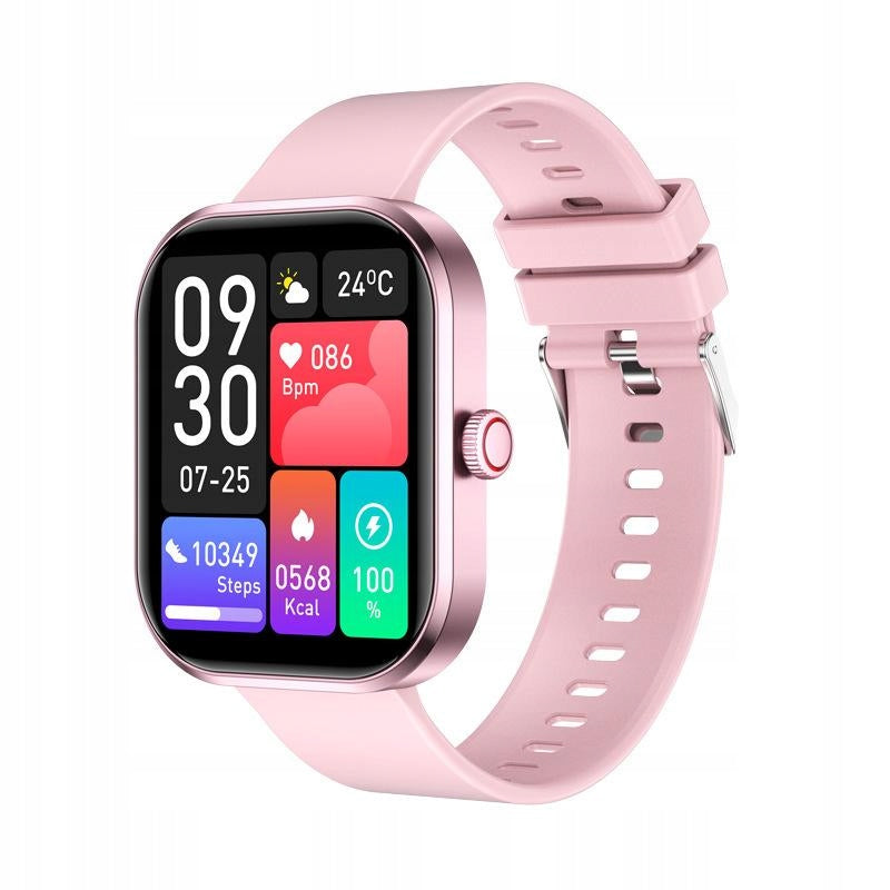 SMARTWATCH S80K 1,83 INCH HD PINK HEART RATE BLOOD PRESSURE SPO2 SUPER MENU