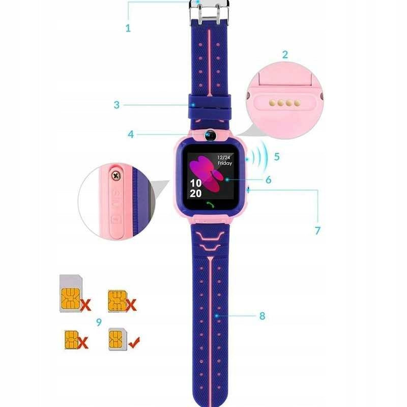 SMARTWATCH SIM PL LOCATOR CHILDREN'S WATCH SMART WATCH POLISH MENU Brand Smart-Trend