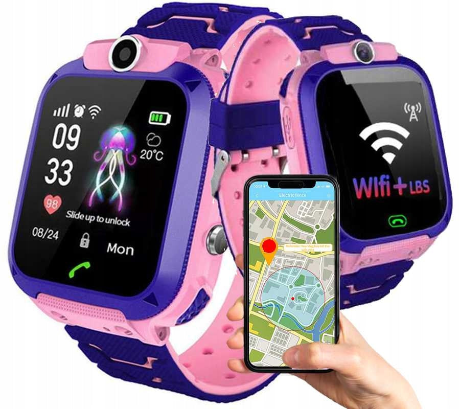 SMARTWATCH SIM PL LOCATOR CHILDREN'S WATCH SMART WATCH POLISH MENU