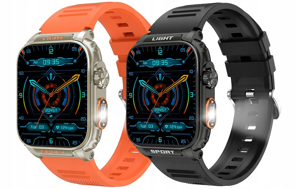 SMARTWATCH SMART WATCH SPORTS WOMEN'S AMOLED MENU PL ULTRA Manufacturer code WODOSZCZELNY PULSOMETR SPORTOWY SP02 PRO PULS