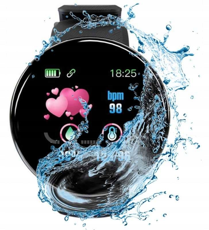 SMARTWATCH SMARTBAND FITNESS SPORTS BAND STEP Model Smartwatch damski D18 Line