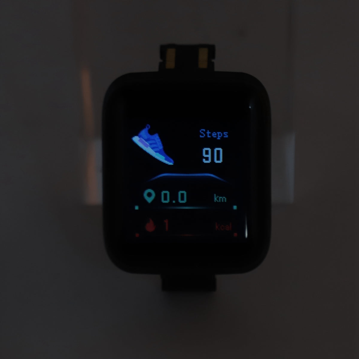 SMARTWATCH SMARTBAND MEN'S UNIVERSAL SPORTS WATCH BLACK Packaging status original