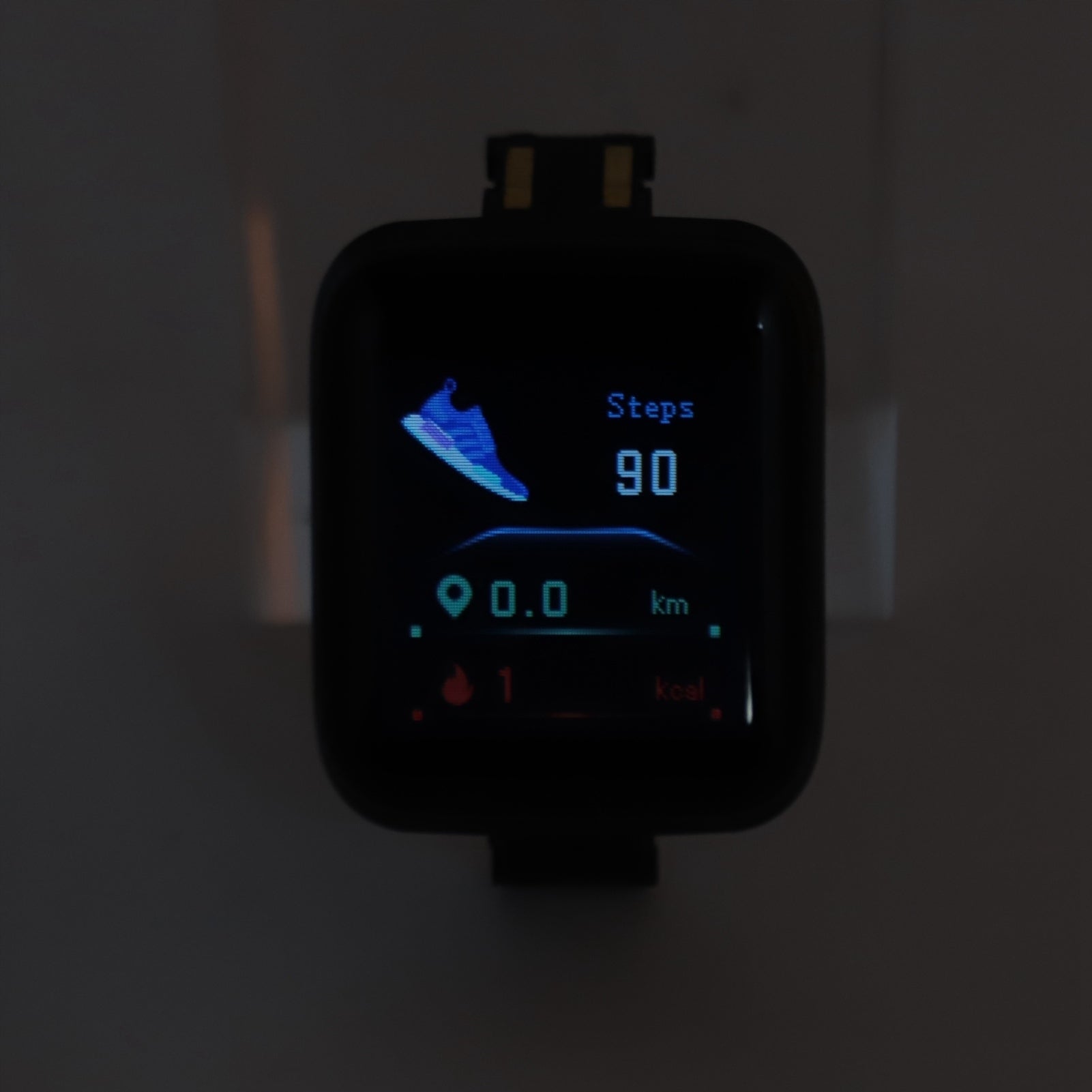 SMARTWATCH SMARTBAND MEN'S UNIVERSAL SPORTS WATCH BLACK Packaging status original